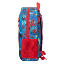 Child bag Spider-Man Red Navy Blue 27 x 33 x 10 cm 3D