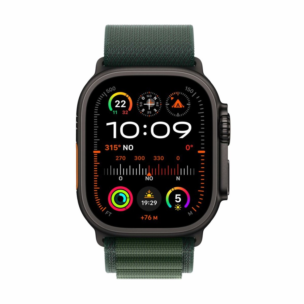 Montre intelligente Apple Watch Ultra2 1,92" Noir Vert 49 mm