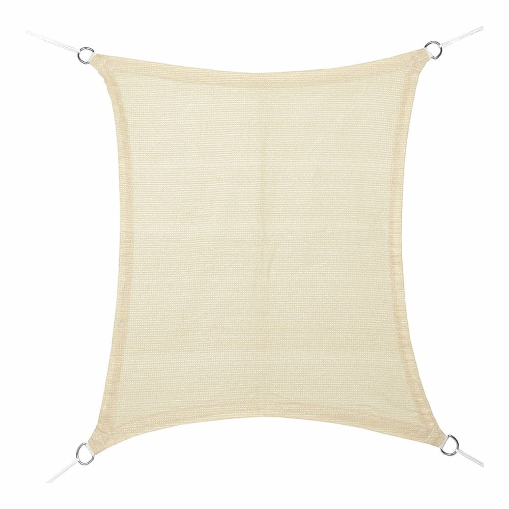 Rechteckiges Sonnensegel Faura Beige 4 x 6 m rechteckig