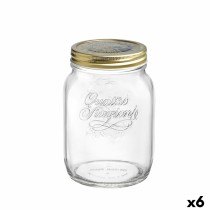 Glass Jar Bormioli Rocco Quattro Stagioni Transparent (6 Units)