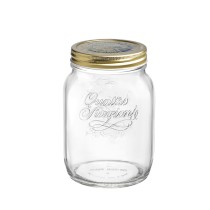 Glass Jar Bormioli Rocco Quattro Stagioni Transparent (6 Units)