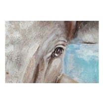 Leinwand DKD Home Decor Caw Kiefer Leinwand 100 x 3,5 x 100 cm