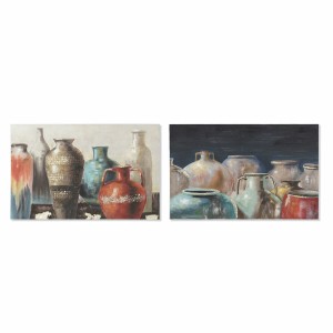 Leinwand DKD Home Decor Kiefer Leinwand 90 x 2,7 x 60 cm
