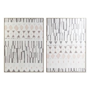 Leinwand DKD Home Decor polystyrol Leinwand 100 x 4 x 140 cm