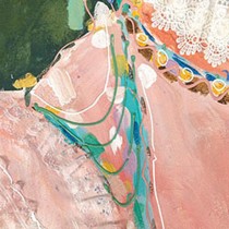 Leinwand DKD Home Decor Kiefer Leinwand 90 x 3,7 x 90 cm