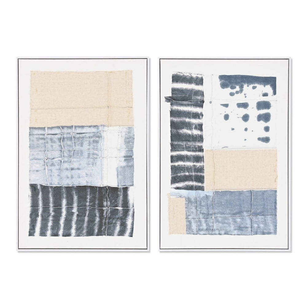 Leinwand DKD Home Decor Kiefer polystyrol Leinwand 60 x 3,2 x 90 cm 60 x 4,5 x 90 cm