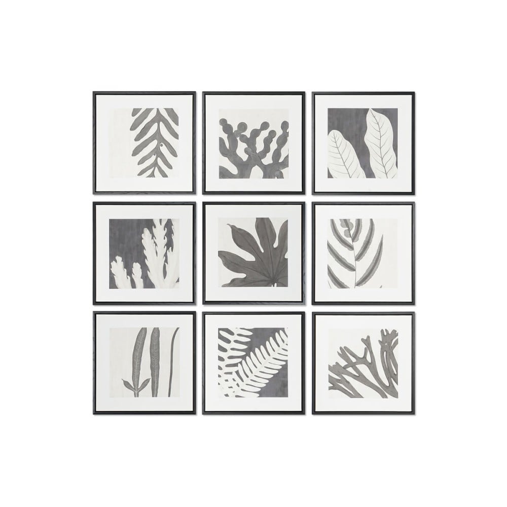 Leinwand DKD Home Decor polystyrol Leinwand 40 x 4 x 40 cm