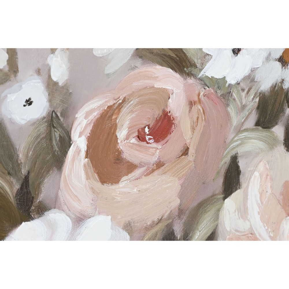 Canvas Home ESPRIT Pinewood Canvas 100 x 3,7 x 80 cm