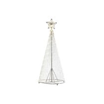 Christmas Tree DKD Home Decor Silver Metal 25 x 25 x 60 cm