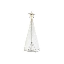 Weihnachtsbaum DKD Home Decor Silberfarben Metall 25 x 25 x 60 cm