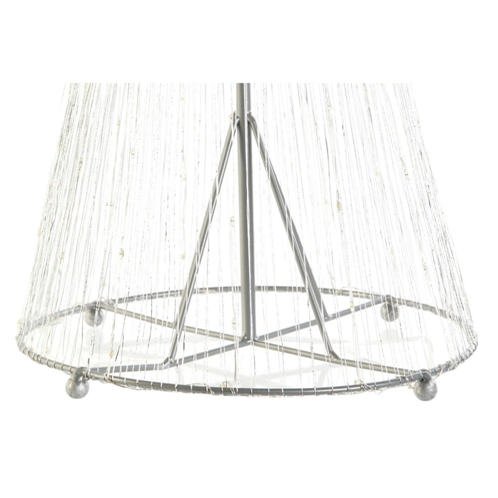 Christmas Tree DKD Home Decor Silver Metal 25 x 25 x 60 cm