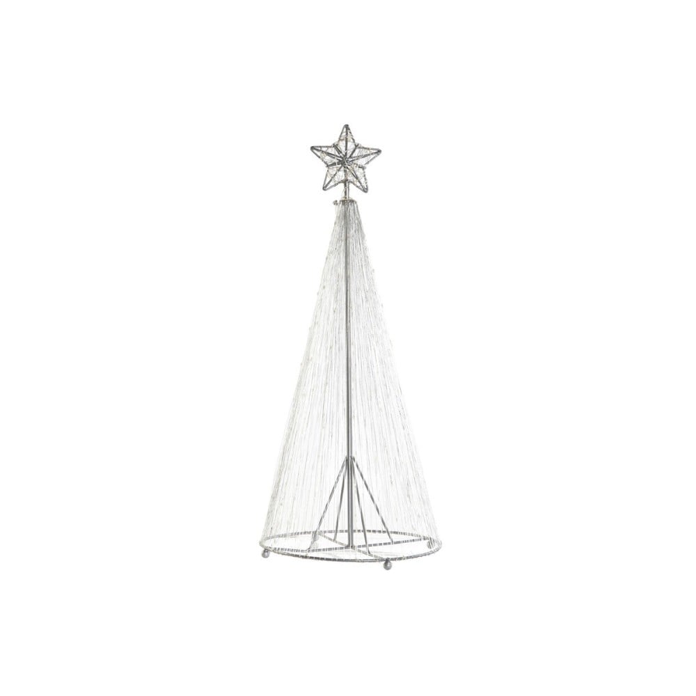 Christmas Tree DKD Home Decor Silver Metal 25 x 25 x 60 cm