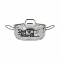 Casserole with lid Quttin Hotel Steel ø 20 x 8 cm (4 Units)