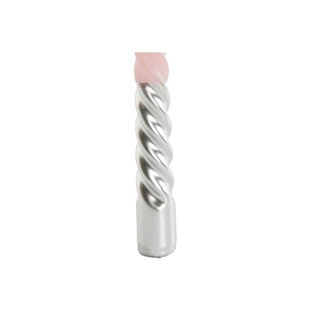 Ensemble de Bougies DKD Home Decor Bicolore 2 x 2 x 18,5 cm 4 Pièces (4 Unités)
