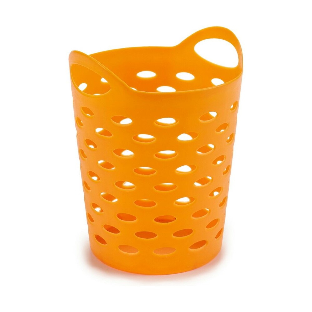 Peg Basket Yellow Blue Orange Pink polystyrene 14 x 17 x 14 cm (12 Units)