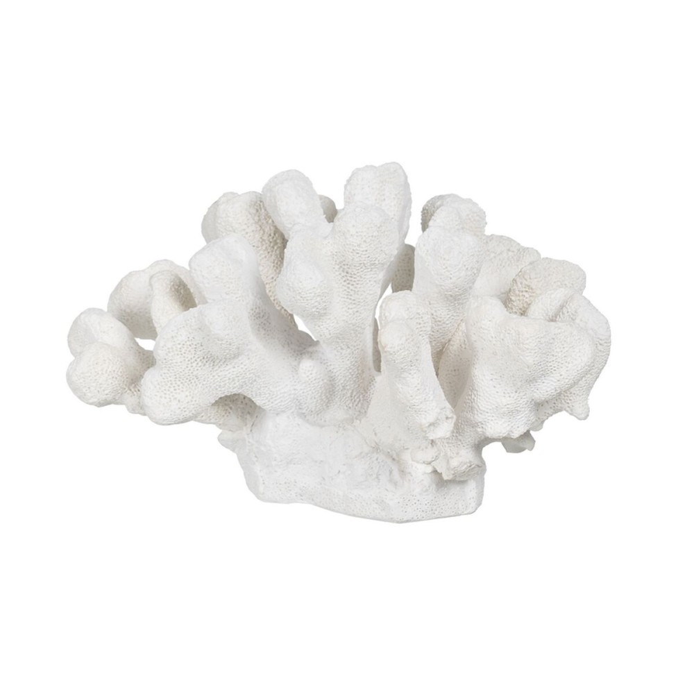 Figurine Décorative Blanc Corail 19 x 14 x 11 cm