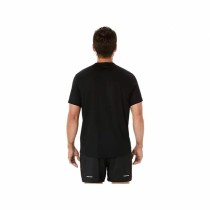 T-shirt à manches courtes homme Asics Fujitrail Logo Ss Top Noir