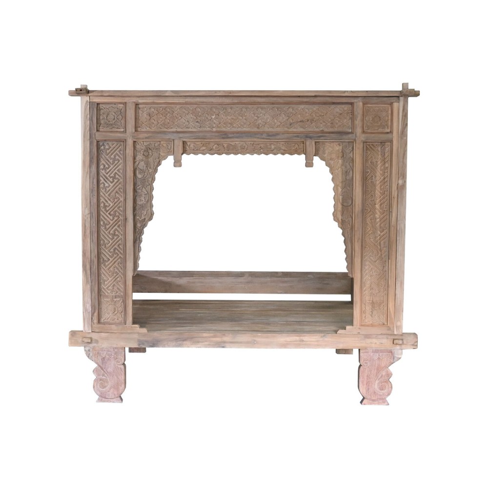 Bed Home ESPRIT Natural 225 x 160 x 206 cm