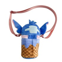 Shoulder Bag Stitch Blue 8 x 18 x 8 cm