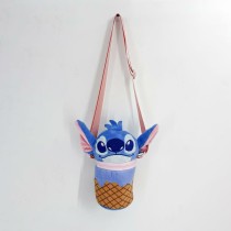 Shoulder Bag Stitch Blue 8 x 18 x 8 cm