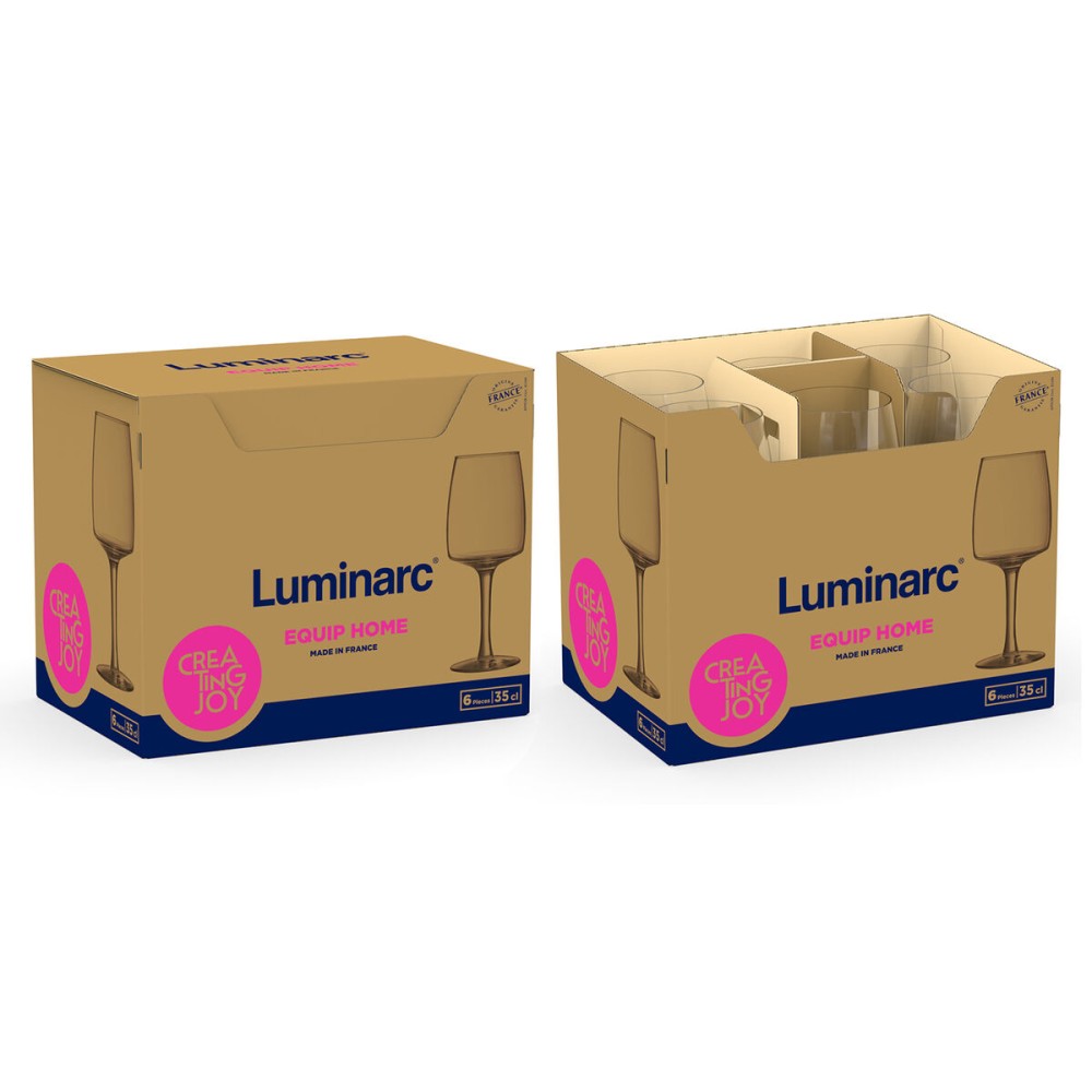 Weinglas Luminarc Equip Home Durchsichtig Glas 350 ml (6 Stück)