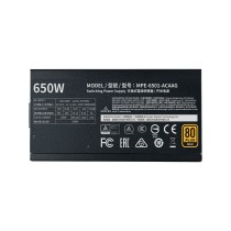 Bloc d’Alimentation Cooler Master MPE-6501-AFAAG-EU ATX 650 W 80 Plus Gold