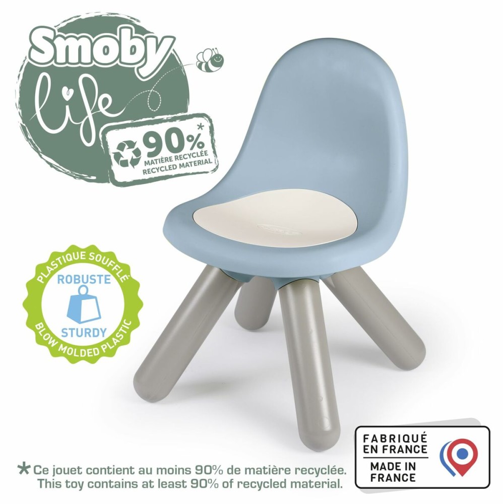 Stuhl Smoby Life Kid Blau Kunststoff