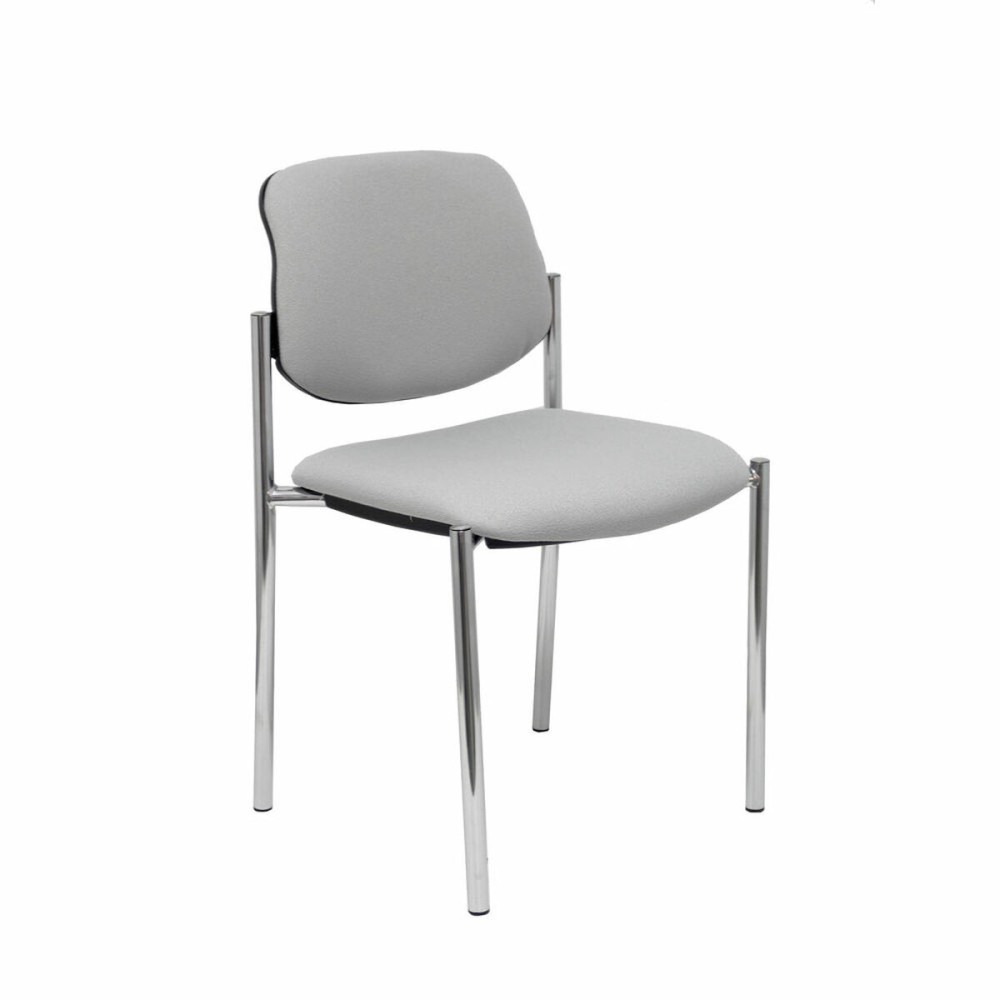 Chaise de Réception Villalgordo Piqueras y Crespo RBALI40 Gris Simili Cuir