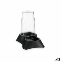 Mangeoir pour animaux Mascow 87847 Transparent Anthracite polypropylène 650 ml 12,5 x 18 x 19 cm