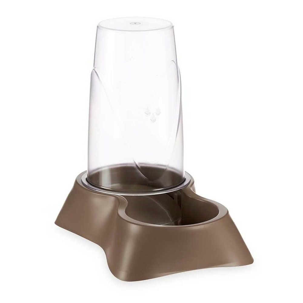 Futternapf für Haustiere Mascow 87852 Braun Polypropylen 3,5 L 21,5 x 32,5 x 32,5 cm Ausgabegerät (4 Stück)