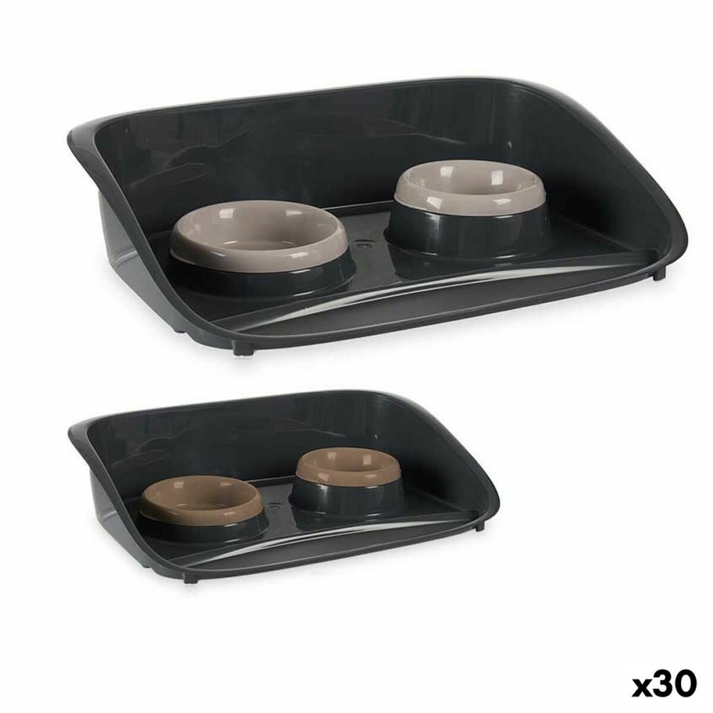 Mangeoir pour animaux Mascow 87846 polypropylène 32,5 x 10 x 46,5 cm (30 Unités)