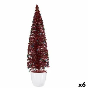Sapin de Noël Krist+ 2402/15-2-7 Bleu Fuchsia Plastique Sapin de Noël 10 x 38 x 10 cm (6 Unités)