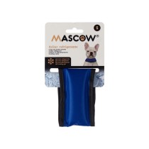 Collier pour Chien Mascow TOY0417-S Bleu Noir Polyester PVC Gel 6,3 x 1 x 30 cm Réfrigérant (4 Unités)