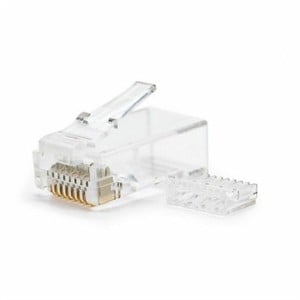 RJ45-Anschluss NANOCABLE 10.21.0201-100 Durchsichtig