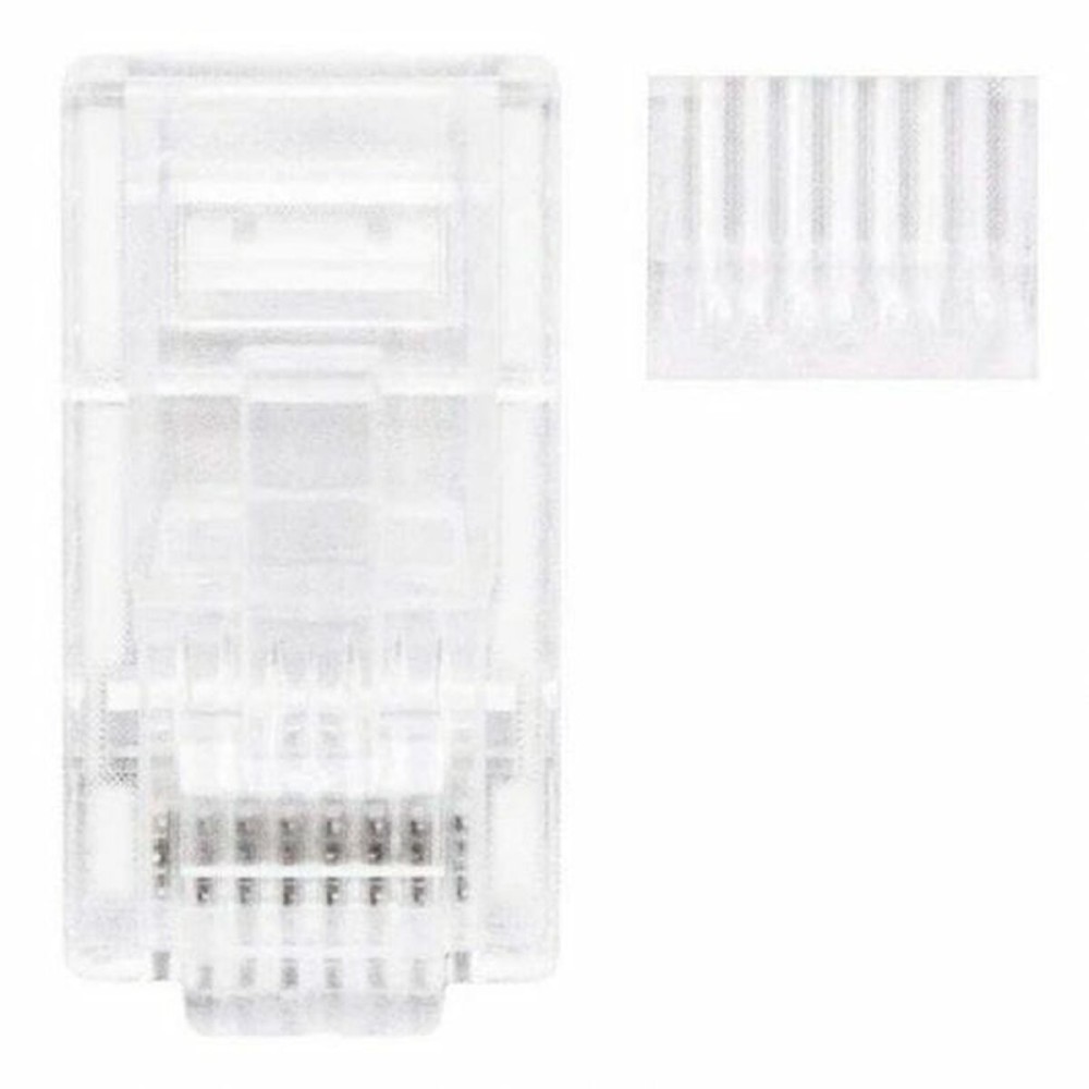 RJ45-Anschluss NANOCABLE 10.21.0201-50 Durchsichtig