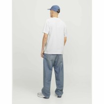 Herren Kurzarm-T-Shirt Jack & Jones JCOTARMAC CAMO FRONT TEE 12273239 Weiß