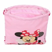 Backpack with Strings Minnie Mouse Naive Pink 26 x 34 x 1 cm