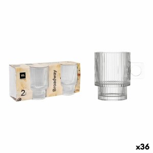 Satz von Kaffeetassen La Mediterránea Broadway 2 Stücke (36 Stück)