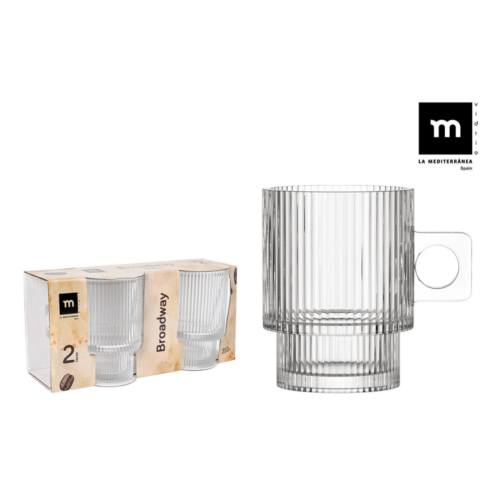 2 Piece Mug Set La Mediterránea Broadway 18 Units (2 Pieces)