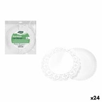 Tablett für Snacks Algon rund 25 cm 2 Stücke (24 Stück)