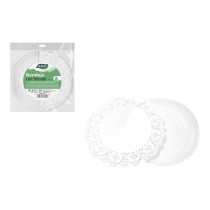 Tablett für Snacks Algon rund 25 cm 2 Stücke (24 Stück)
