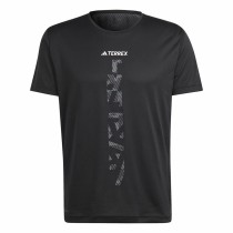 T-shirt à manches courtes homme Adidas Agr Shirt Noir