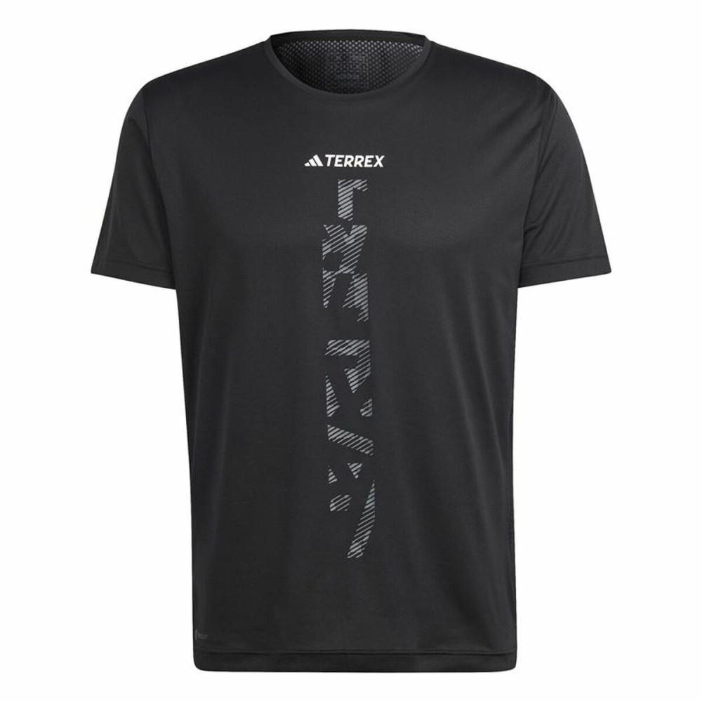 T-shirt à manches courtes homme Adidas Agr Shirt Noir