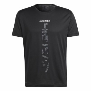T-shirt à manches courtes homme Adidas Agr Shirt Noir