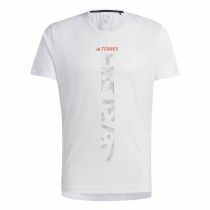 T-shirt à manches courtes homme Adidas Agr Shirt Blanc