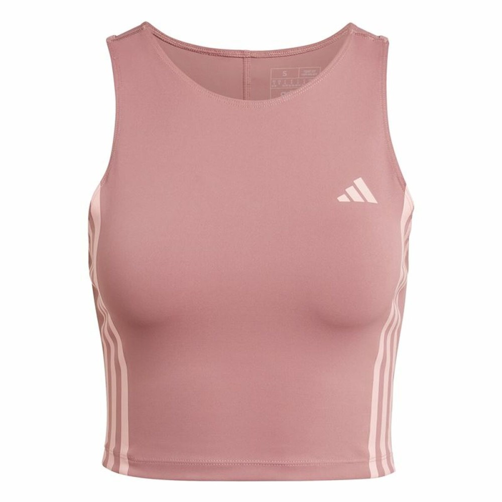 Herren Kurzarm-T-Shirt Adidas Own The Run Rosa