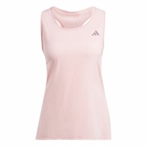 Herren Kurzarm-T-Shirt Adidas Adizero Rosa