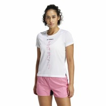 Herren Kurzarm-T-Shirt Adidas Terrex Agravic Weiß