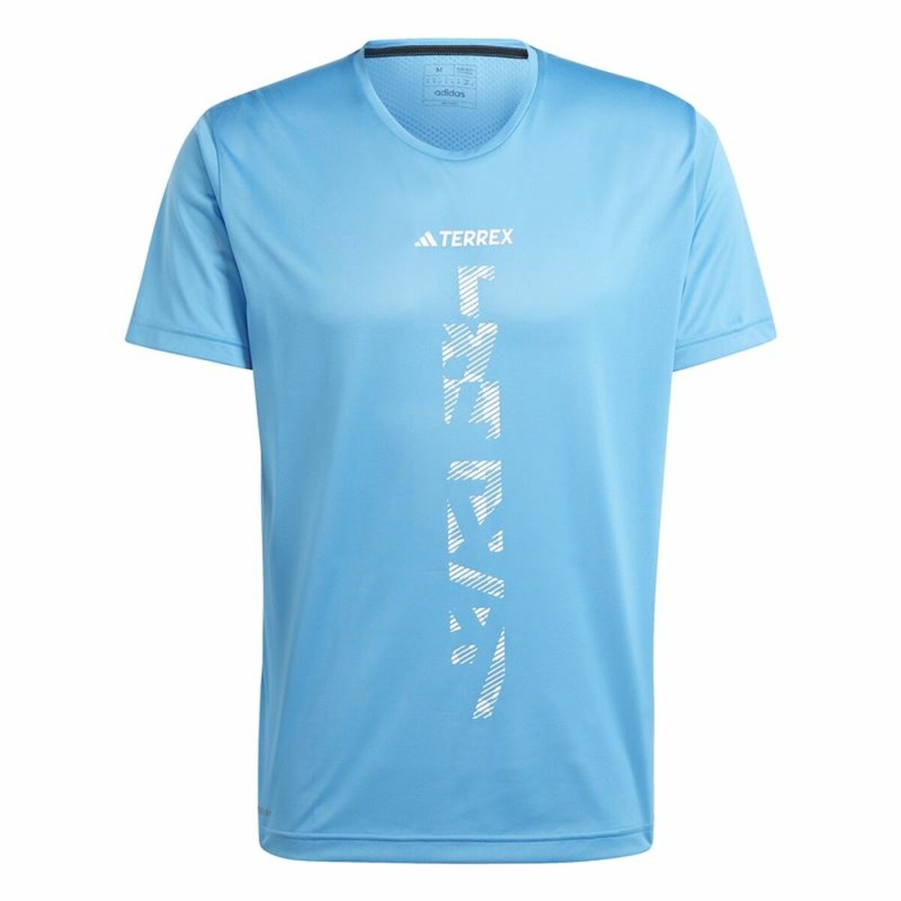T-shirt à manches courtes homme Adidas Terrex Agravic Bleu
