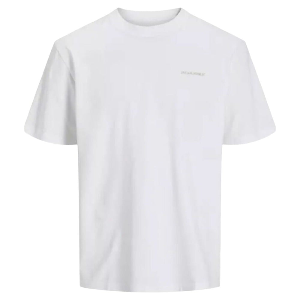 T-shirt à manches courtes homme Jack & Jones JCOPACER BACK PRINT TEE 12273297 Blanc